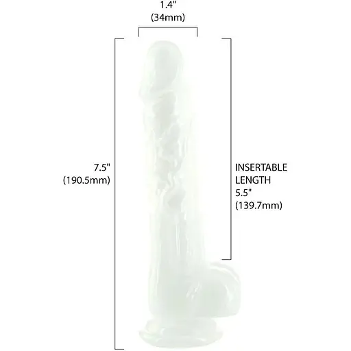 Фалоімітатор Addiction - Pearl by Addiction 7.5 - фото 2