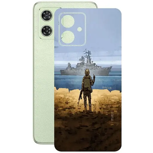 Защитная пленка StatusSKIN для Motorola Moto G54 5G Корпус Винил Корабль - фото 1