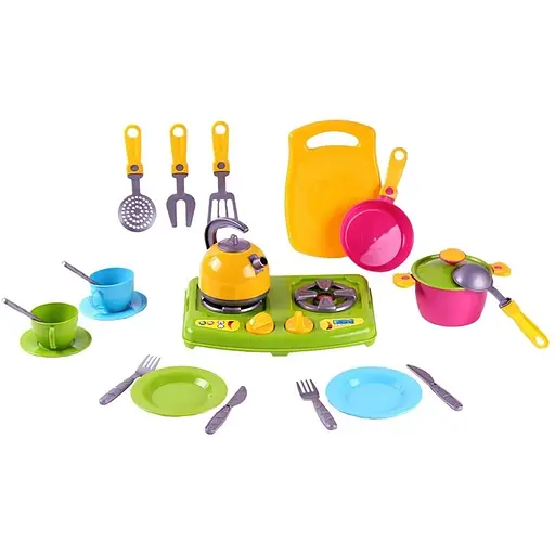 Кухонный набор Technok Toys ТехноК 8 (2407), 23 предмета, в кейсе - фото 2