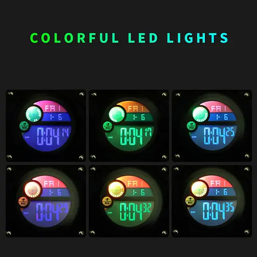 Детские спортивные наручные часы Skmei 1477 (Синие) - фото 7