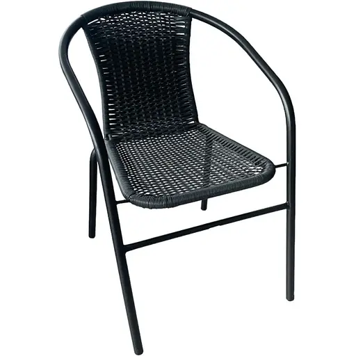 Садовое кресло Jumi Bistro New черный - фото 6