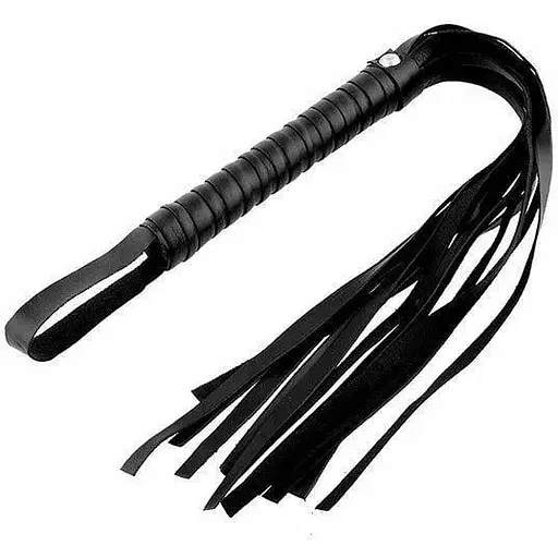 BDSM батіг з екошкіри для рольових ігор One Size
