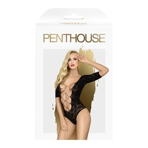 Боді Penthouse Lingerie Salute Me XL чорний - фото 3