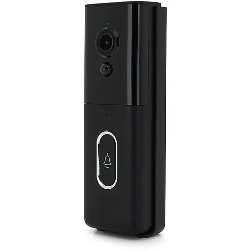 Автономный уличный/внутренний Видеозвонок 2MP YOSO DoorVision-WIFI-02-2 Tuya. на батареях 18650 . WIFI. запись на карту SD. Черный (аккумуляторы не входят в комплект)
