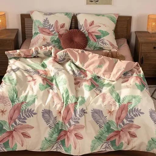 Комплект постільної білизни Viluta полуторний ранфорс 22216 100% бавовна - фото 5