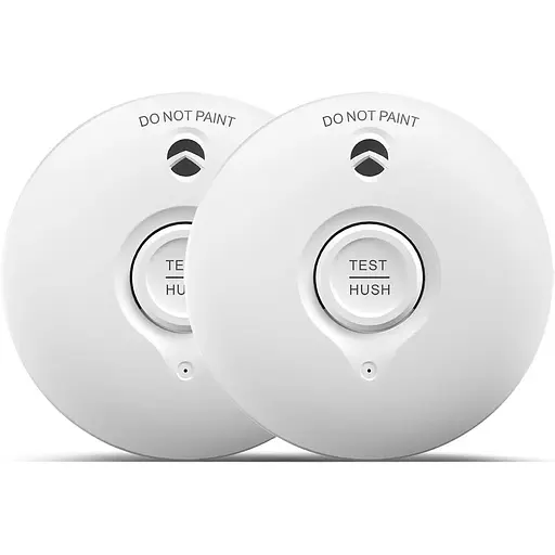 Детектор диму пожежна сигналізація для дому з функцією вимкнення звуку та самотестування