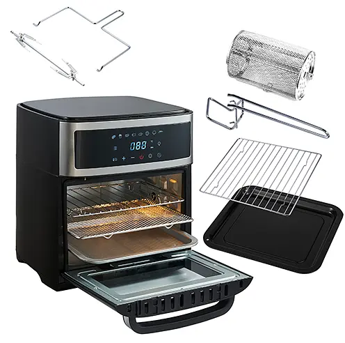 Аэрофритюрница 8 в 1 аэродуховка 13 л Adler AD 6309 2500 Вт - фото 2