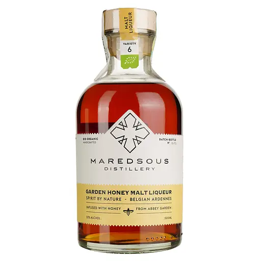 Лікер Maredsous Distillery Garden Honey Bio 32% 0.5 л