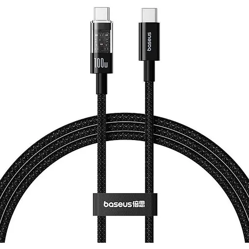 Кабель Baseus Gem Fast-Charging Data Cable USB-C to USB-C 100W 1 м