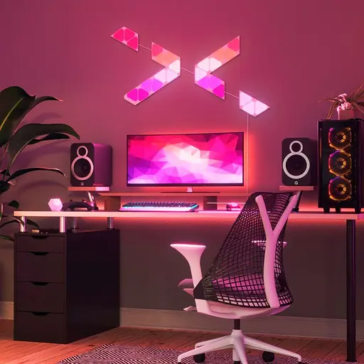 Гнучкі роз'єми для підключення додаткових світлодіодних панелей Nanoleaf Shapes Flex Linkers 3шт (NC04-0070) [87860] - фото 4