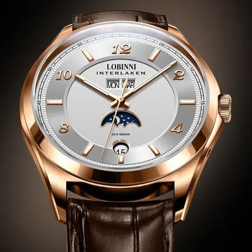 Чоловічий наручний годинник Lobinni Premium - фото 4