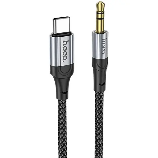 Кабель Hoco UPA26 Fresh digital audio conversion cable Type-C Чорний - фото 1