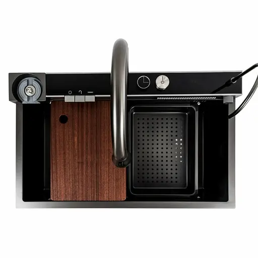 Кухонна мийка Platinum HANDMADE 75*45D (SP000039678) - фото 9