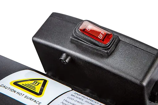 Инфракрасный обогреватель Neo Tools 2000 Вт, 24м2, 11.5х46х19 см, IP65 - фото 9