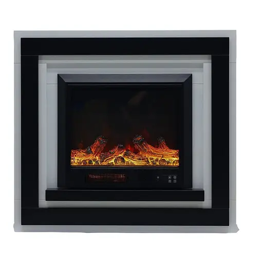 Електричний камін Lindos 1500Вт Bluetooth звук потріскування дров (10080110)