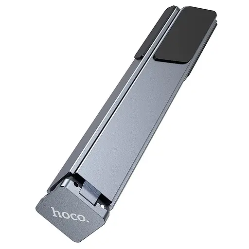 Подставка для ноутбука Hoco HD9 Action metal folding notebook holder Черный - фото 3