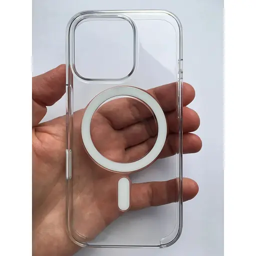 Оригинальный прозрачный чехол Apple Clear Case with MagSafe для Iphone 16 Pro (6.3") Clear MA7E4ZM/A - фото 5