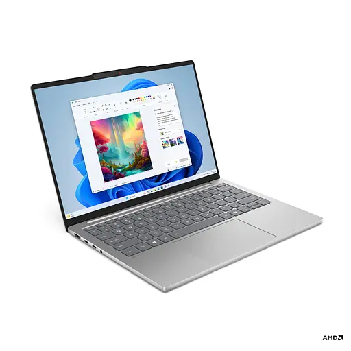Ноутбук Lenovo IdeaPad Slim 5 13ARP10 83J2001XRM, 13.3 inch 1920 x 1200, AMD Ryzen 5 7535HS 6 C/12 T, 3.3 GHz - 4.55 GHz, 3 MB 16 MB 11 Pro, серый - фото 2