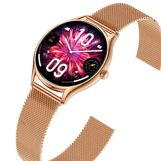 Часы Smart Milano Gold Steel, 2 ремешка - фото 15