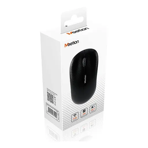 Миша бездротова MeeTion Wireless Mouse 2.4G MT-R545 чорна - фото 2