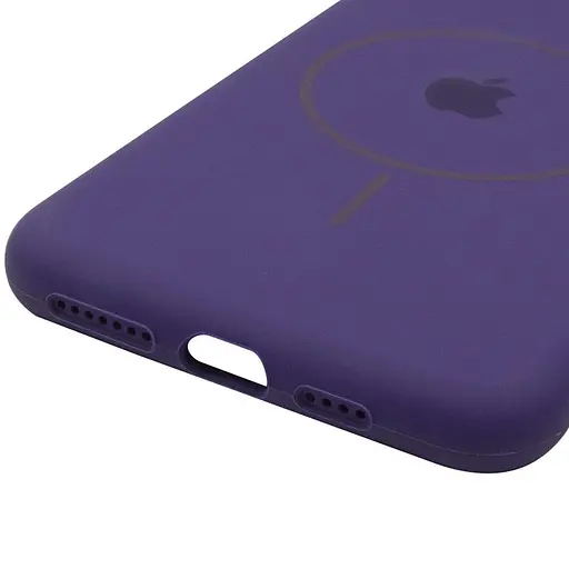 Чохол Epik Silicone Case Full Protective AA with MagSafe для Apple iPhone 11 Pro Max 6.5 Фіолетовий/Amethyst - фото 5