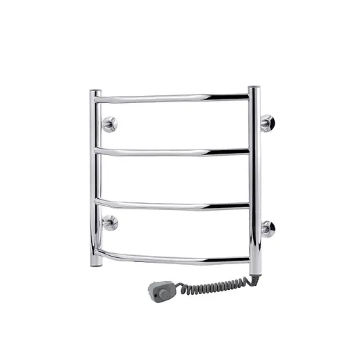 Рушникосушарка електрична Kroner Трапеція ДТ06ER 500x500/4 ER CV026136, Хром, Праве - фото 1