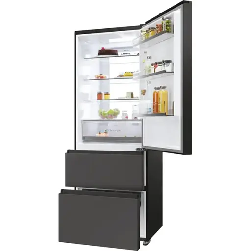 Холодильник Haier Haier многодверный 190.5x70х64.8 холод. отд. 354 л мороз. отд. 174 л 3дв. А+ NF инв. дисплей зона нулевая черный - фото 10