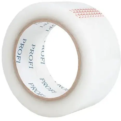 Скотч пакувальний Profi, 45 мм x 200 м, 40 мкм, прозорий - фото 1