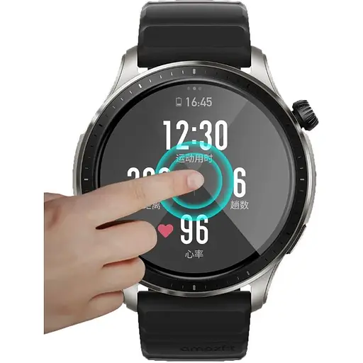 Захисна плівка DK для Xiaomi Amazfit GTR 4 Composite Slim Film box (018810) (black) - фото 2