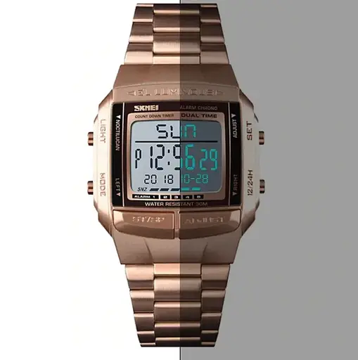 Спортивний годинник Skmei Illuminator Рожевий - фото 3