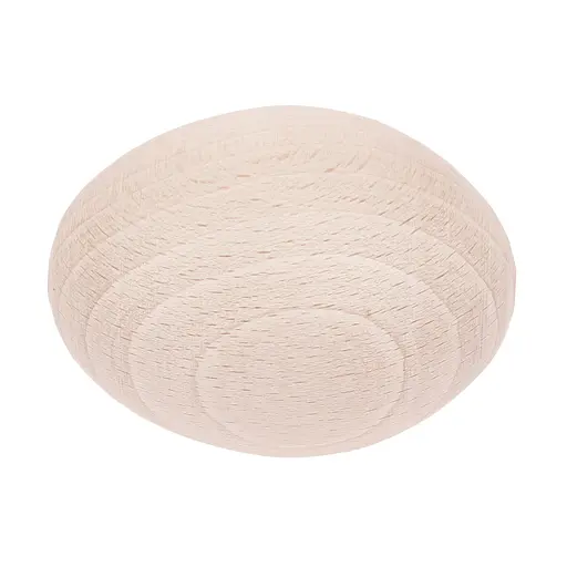 Дерев'яне пасхальне яйце для декору, декупажу та розпису дерев'яна заготовка (висота 5.8 см), Woodly 85951 - фото 2