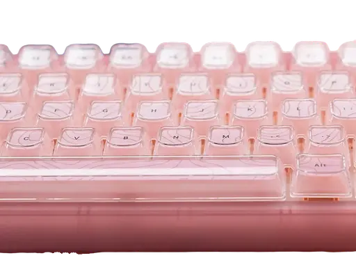 Клавіатура Womier VK66 Pro Topographic Pink (VK66PRO-TP) - фото 2