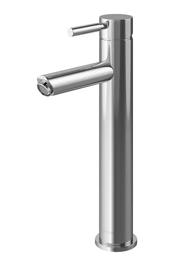 Смеситель для умывальника Kohlman Roxin хром высокий QB170R Хром - фото 1