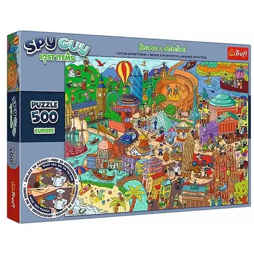 Пазл Trefl Пазлы Европа Детектив 500 эл. (37481)