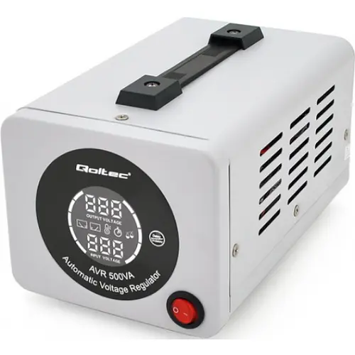 Стабілізатор напруги Qoltec AVR-500VA 400W