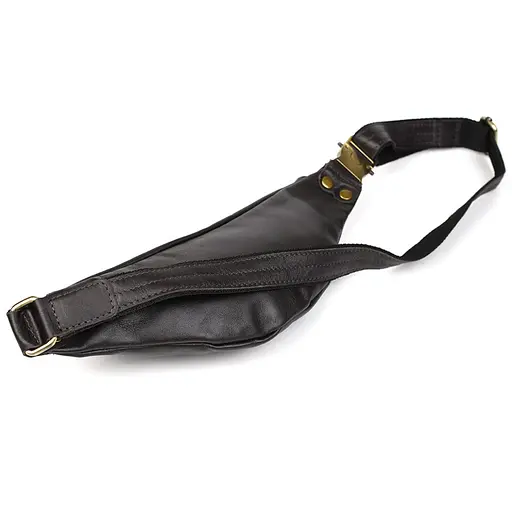 Жіноча шкіряна сумка-бананка Tarwa 31х11х2 см sum0026369 - фото 5