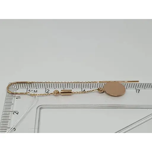 Золоті сережки-протяжки Tango. 580101 - фото 4