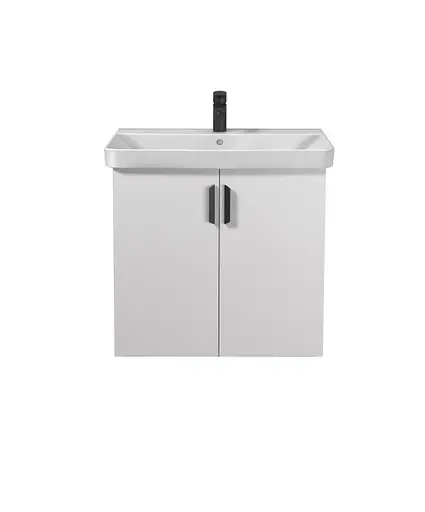 Тумба Мойдодир Idea 70-U умивальник River 70 Білий універсальна Білий - фото 4