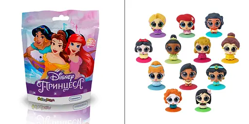 Колекційна фігурка-сюрприз YOU YOU – DISNEY. ПРИНЦЕСА (В асортименті, у дисплеї) - фото 2