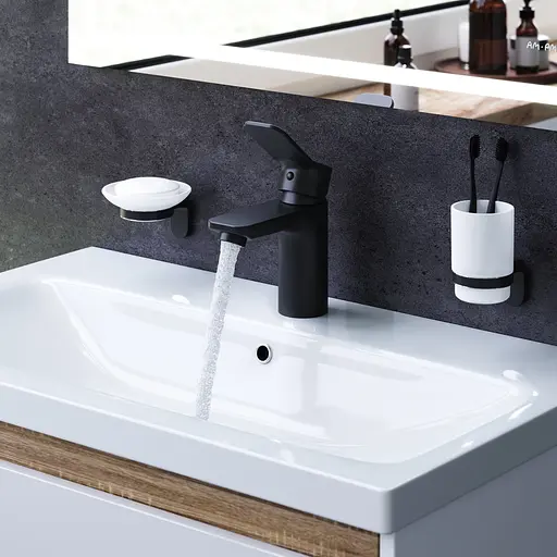 Змішувач для раковини AM.PM X-Joy чорний (F85A02122) - фото 3