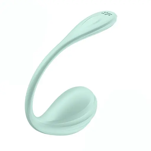 Виброяйцо Satisfyer Smooth Petal мятный - фото 3