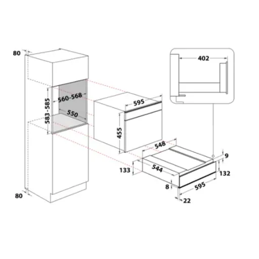 Підігрівач посуду Whirlpool WD142IX - фото 2