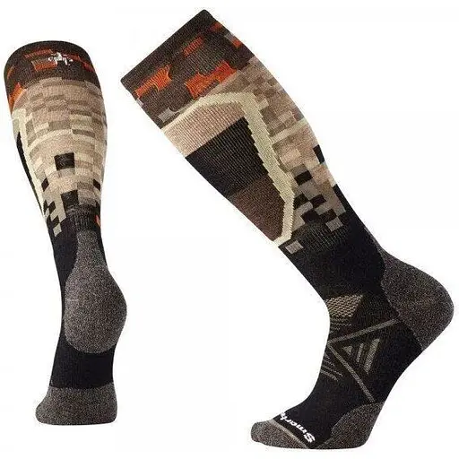 Шкарпетки Smart Wool Men's PhD Ski Medium Pattern Black M (1033-SW 01330.001-M)