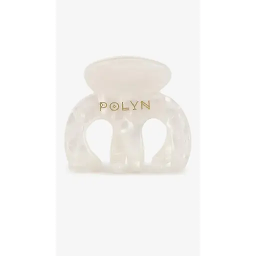 Заколка-краб женская Polin T5-20 Белый - фото 1