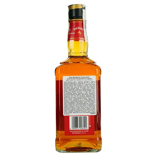Ликер Jack Daniels Tennessee Fire 35% 0.7 л - фото 4