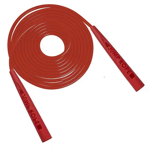 Скакалка регулируемая для фитнеса, кроссфита, бокса Jump Newt NE-LG-3567R, красная - фото 1