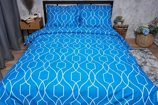 Підковдра Moon&Star Мікросатин Premium Ocean Breeze Полуторна 143x210 см - фото 2