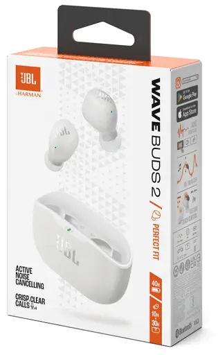 Наушники WAVE BUDS 2 White (JBLWBUDS2WHT) JBL teh0021167 - фото 6