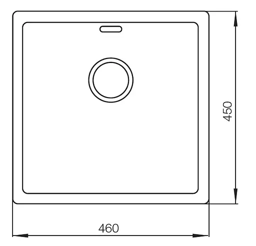 Мойка MIXXUS MX(304)4645-200x1.2-HANDMADE (MX0570) - фото 2