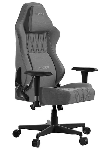Ігрове крісло HATOR Darkside 3L Fabric Grey (HTC3016L) - фото 1